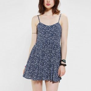 Urban Outfitters Flower Babydoll Dress